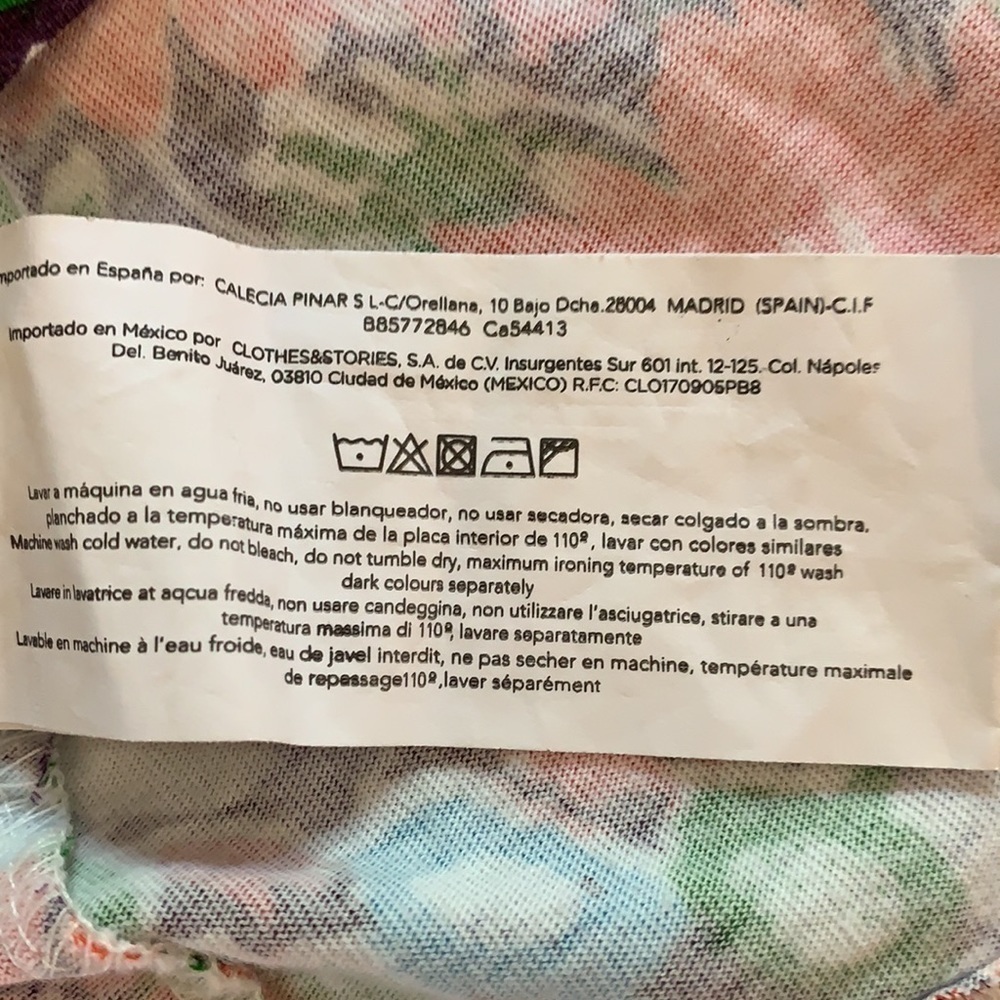 Compañía Fantastica Colorful Tank Size Medium​​​​​​​​​​​​​​​​ - Picture 9 of 11